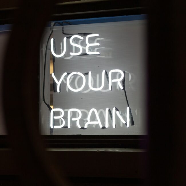 Use your brain !
